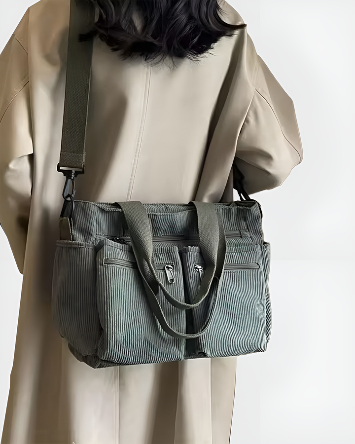 Samantha | Everyday Corduroy Tote Bag