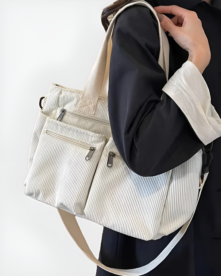 Samantha | Everyday Corduroy Tote Bag